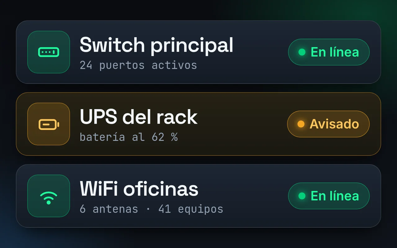Monitoreo y mantenimiento de redes