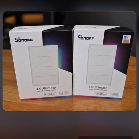 Tus llaves de luz, táctiles y conectadas a Home Assistant. Estas son Sonoff TX Ultimate…